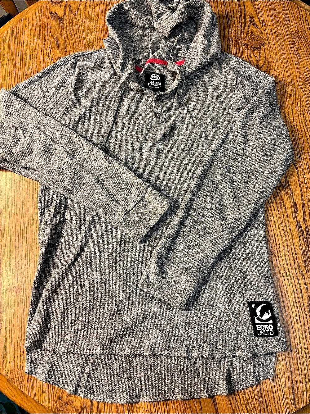 Ecko Unlimited Gray Pullover Hoodie Like New